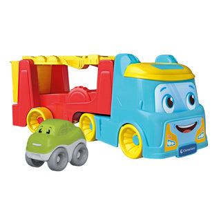 Clementoni babyvrachtwagen met tuimelauto's