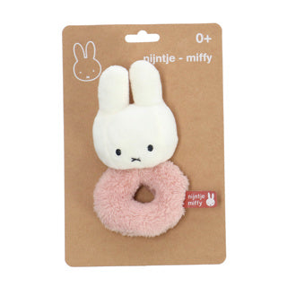 Tiamo nijntje rammelaar fluffy pink