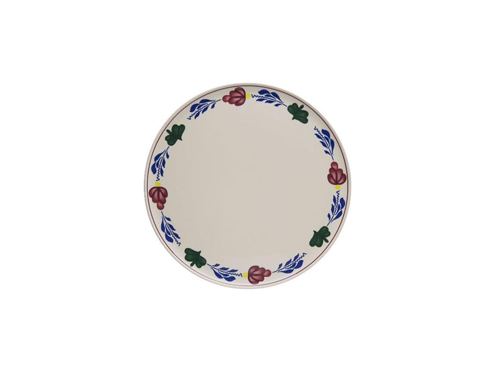 Boerenbont bord plat ø32,5cm doos a 4 stuks