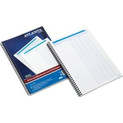 Djois doorschrijfkasboek a5414-012 a4 spiraalblok tweevoud 4 geldkolommen