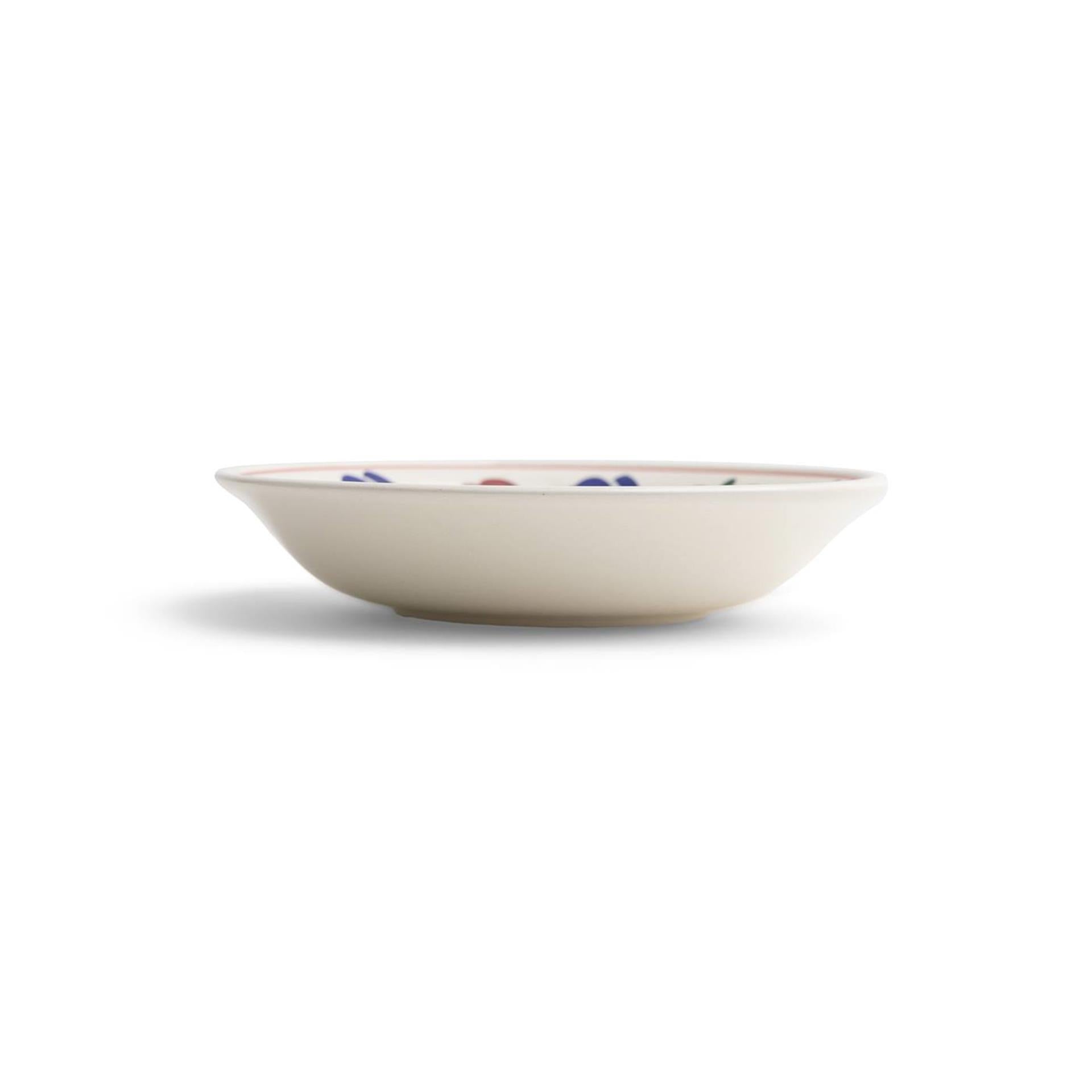 Boerenbont schaal diamant 13cm 6 stuks