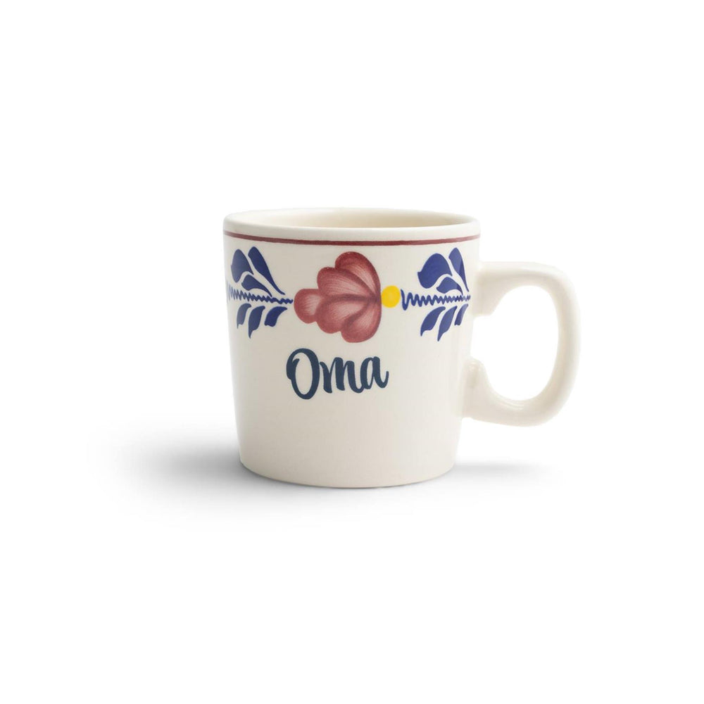 Boerenbont beker 230ml oma doos a 6 stuks