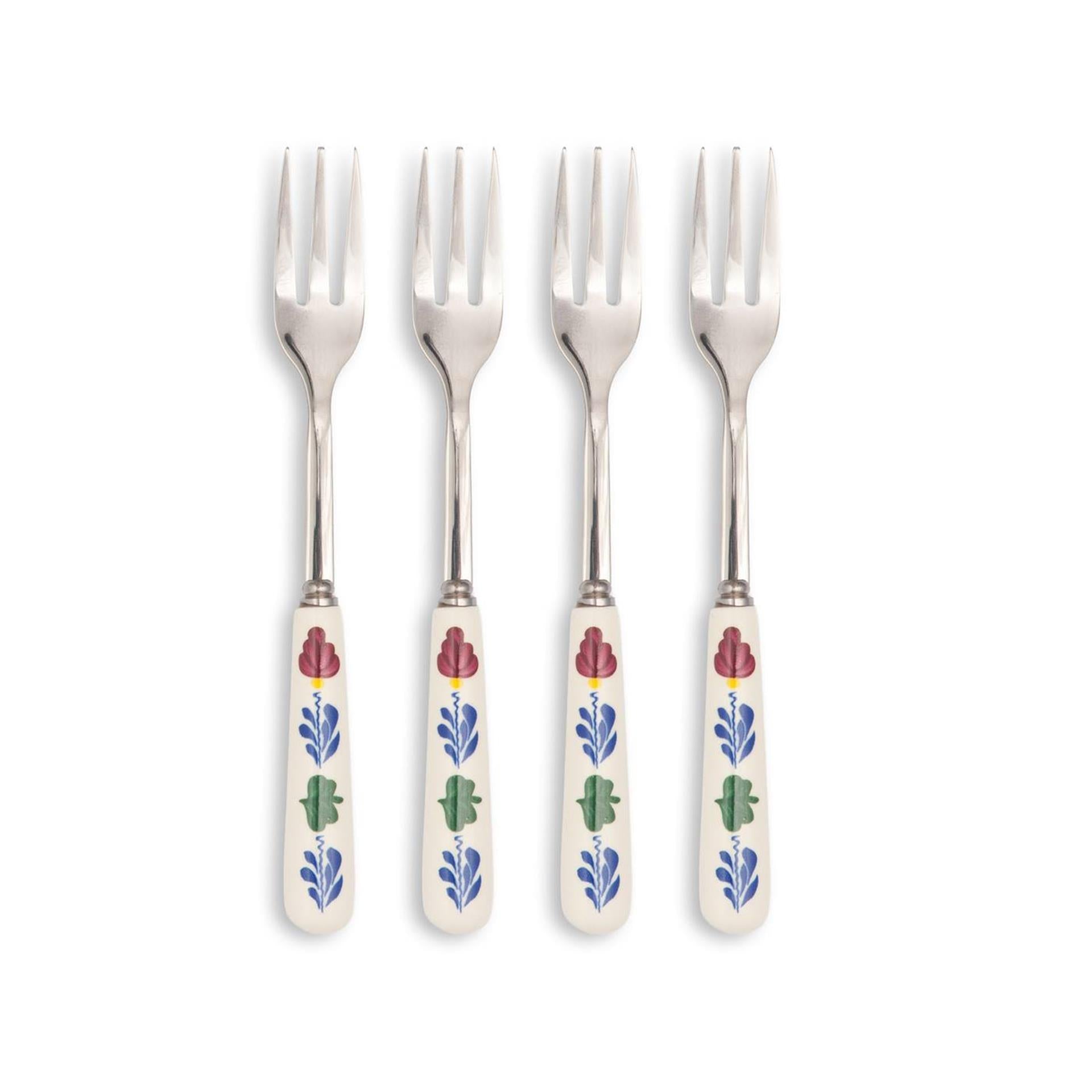 Boerenbont giftbox gebaksvork 4-delig