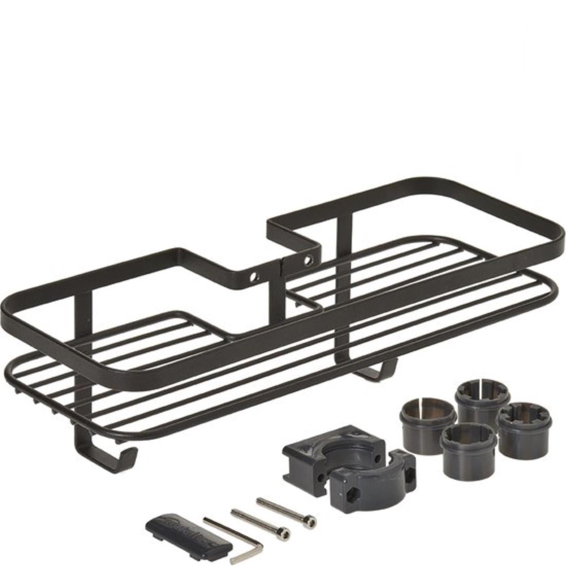 Metaltex doucherek 29x11x9 cm mat zwart