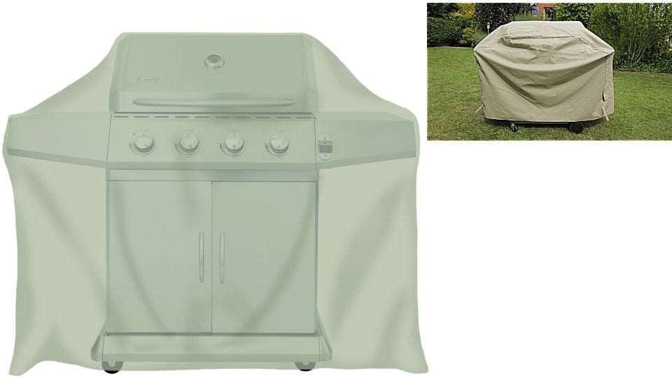 Tepro 8605 universele xxl afdekhoes voor barbecue 150x70x110cm
