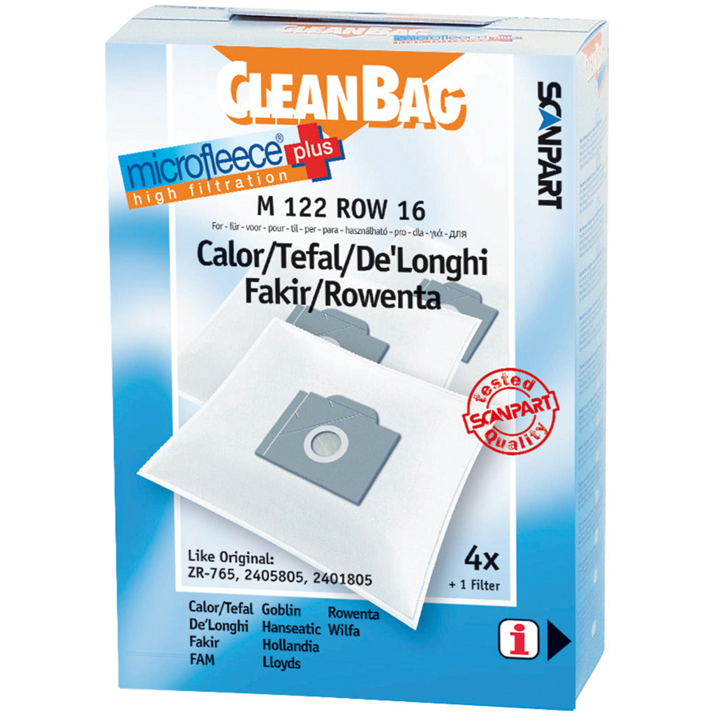 Scanpart microfleece+ stofzak rowenta rb01-33 zr765