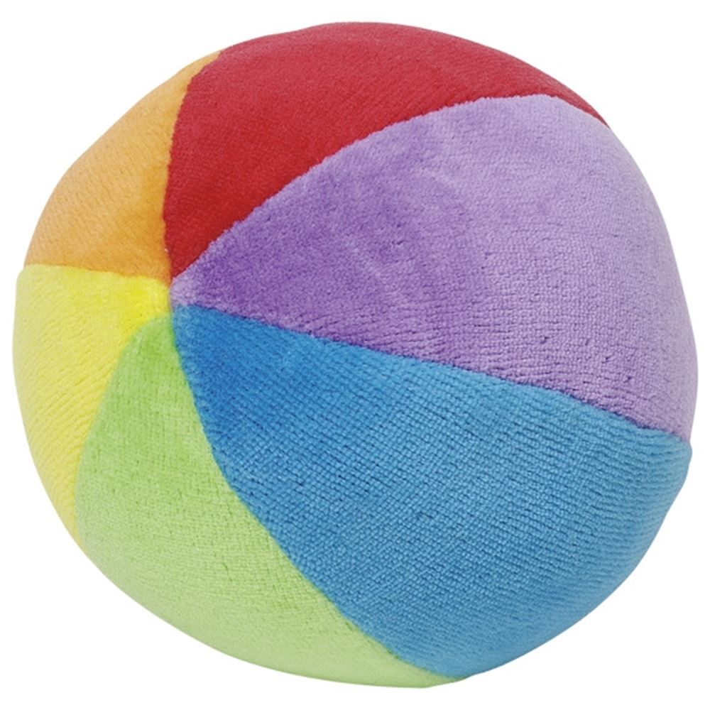Cause soft ball with a rattle. 10 cm.