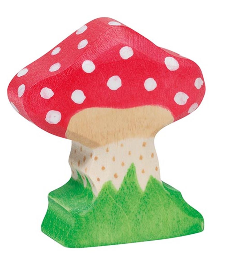 Holztiger paddenstoel. 4,9 cm.