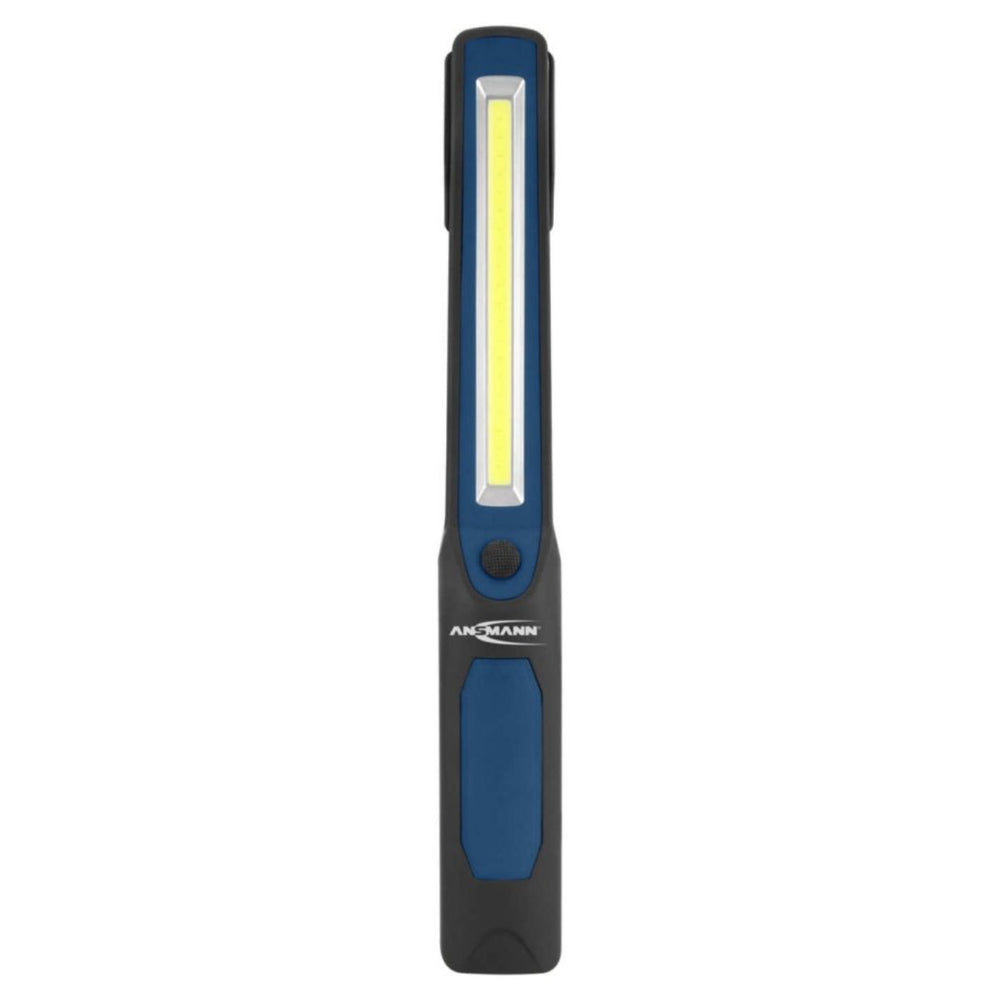 Ansmann wl250b slim cob-led lamp zwart blauw