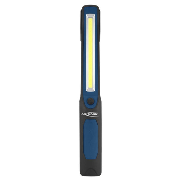 Ansmann wl250b slim cob-led lamp zwart blauw