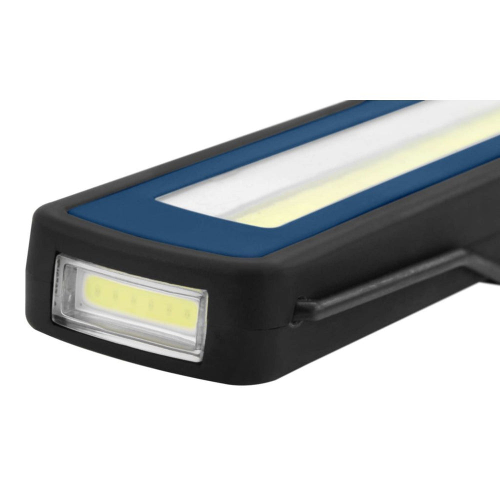 Ansmann wl250b slim cob-led lamp zwart blauw