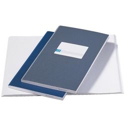 Notitieboekjes djois a2022-36 papier 10,5x16,5cm blauw gelijnd 120blz 60vel