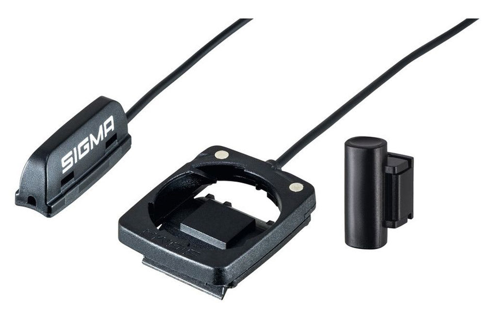 Support d'ordinateur de vélo Sigma 2450 avec aimant à rayons et câble de 90 cm