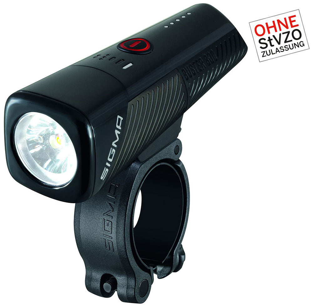 Phare avant Sigma Buster 800 USB avec support à vis