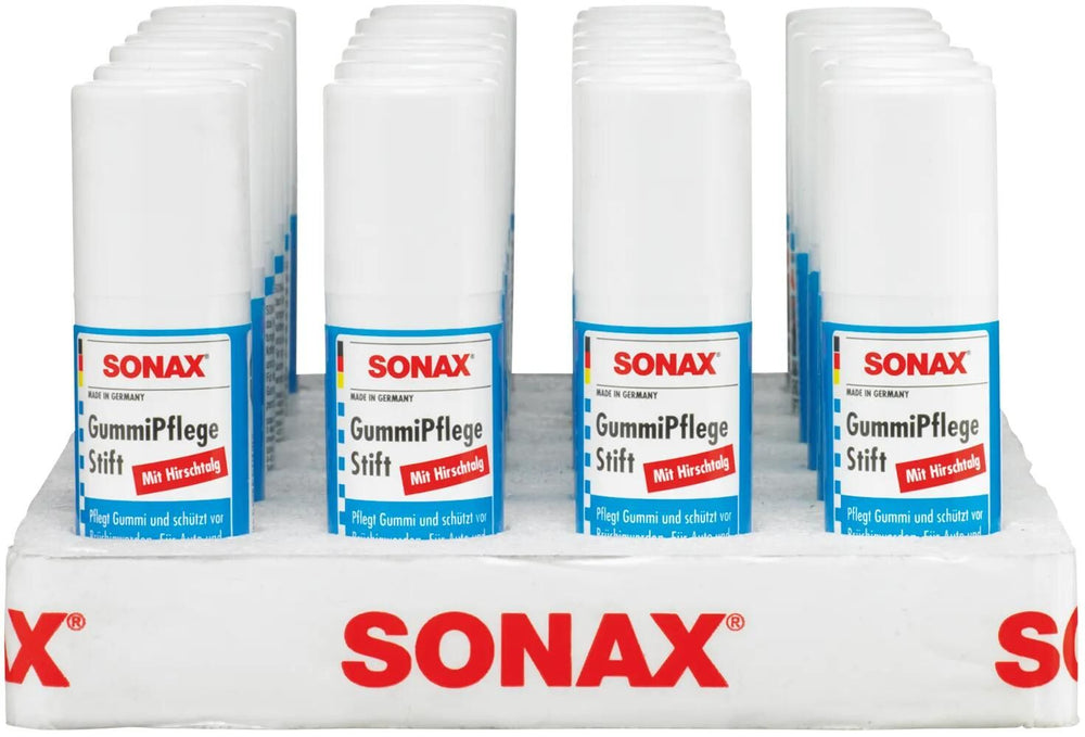 Sonax rubberspray gummipflegestift rubber care stick 20g sb tube