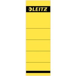 Ordnerrugetiketten leitz geel 10 stuks papier