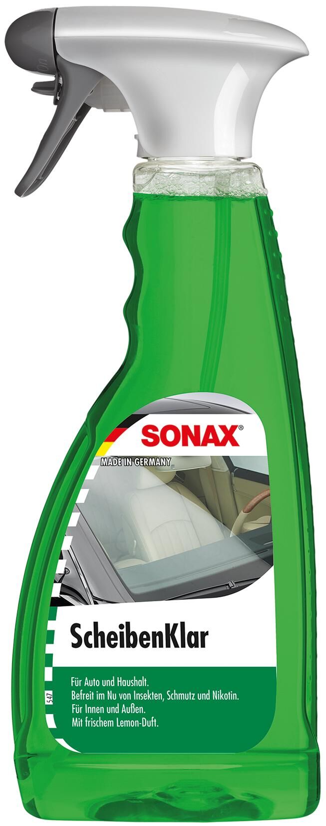 Sonax ruitenreiniger scheibenklar clear windshield 500 ml m.sprayer
