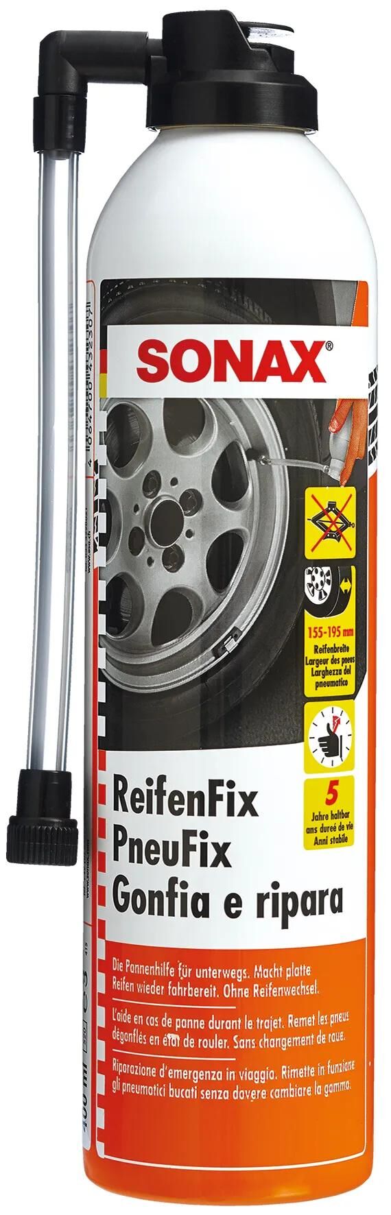 Sonax bandendichterspray reifenfix tires fix 400 ml
