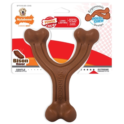 Nylabone extreme chew wishbone bizon