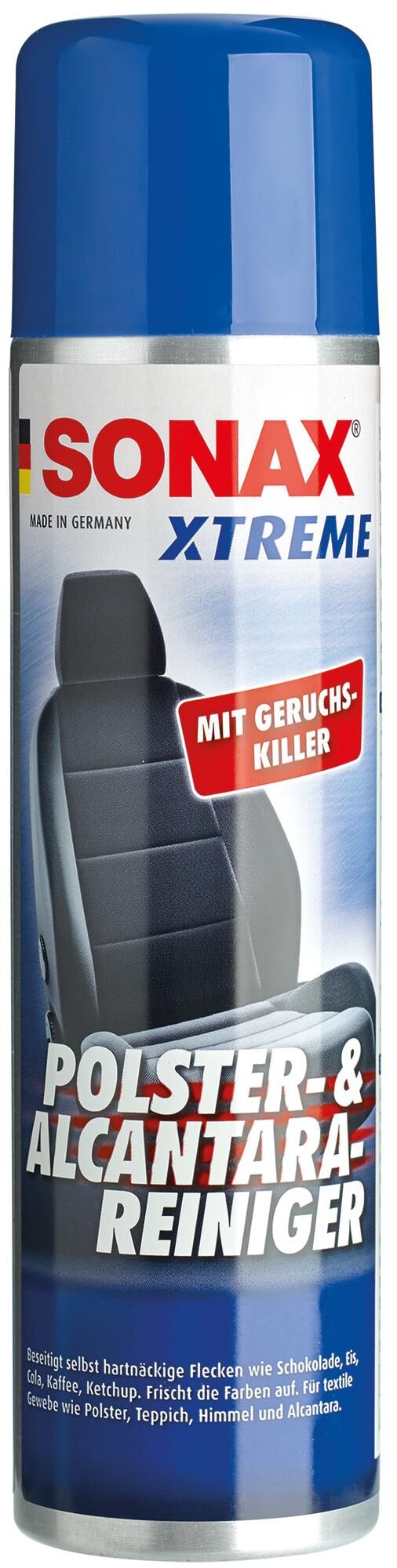 Sonax textiel schuimreiniger xtreme polster- alcantarareiniger alcantara cleaner