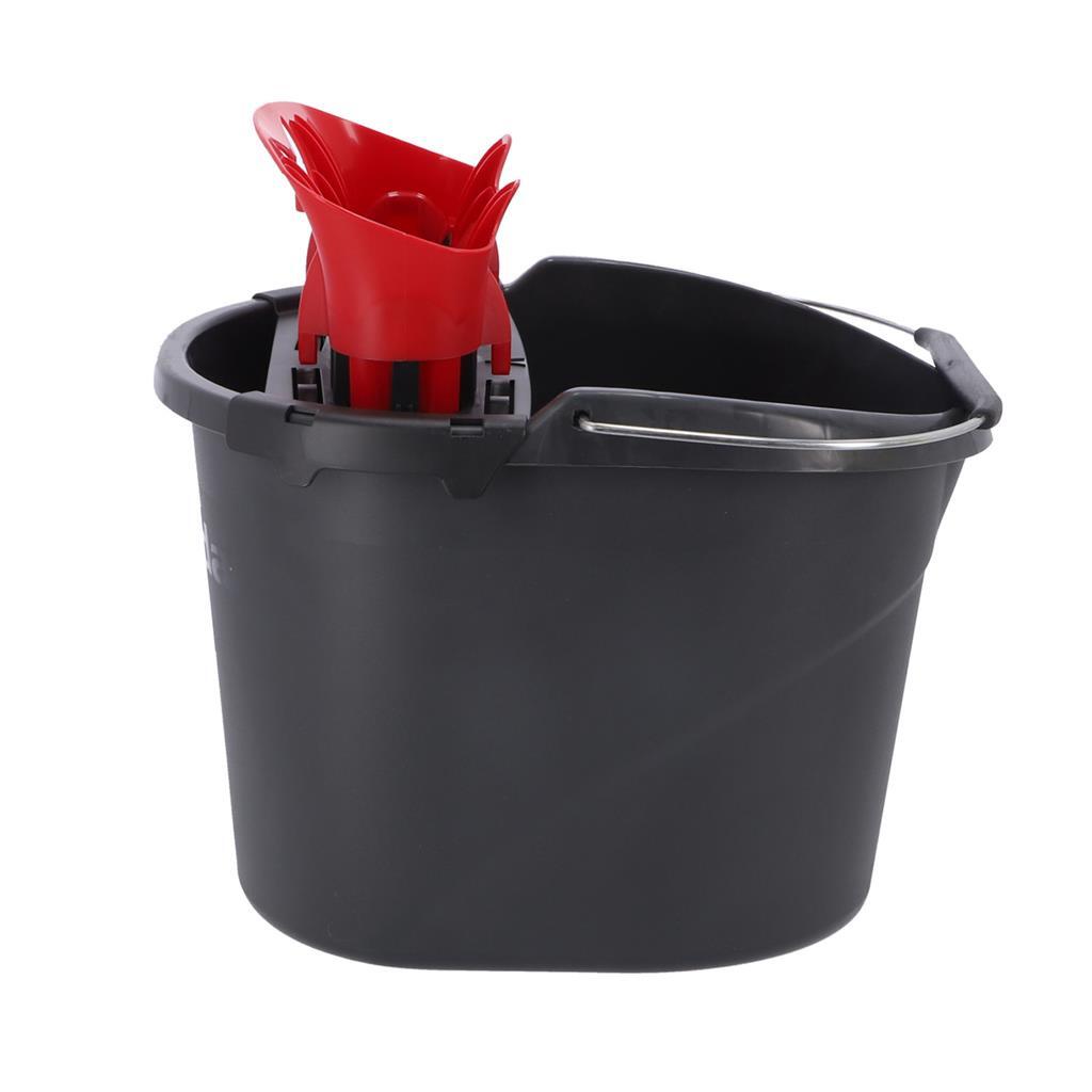 Vileda ultramax emmer met pers zwart rood
