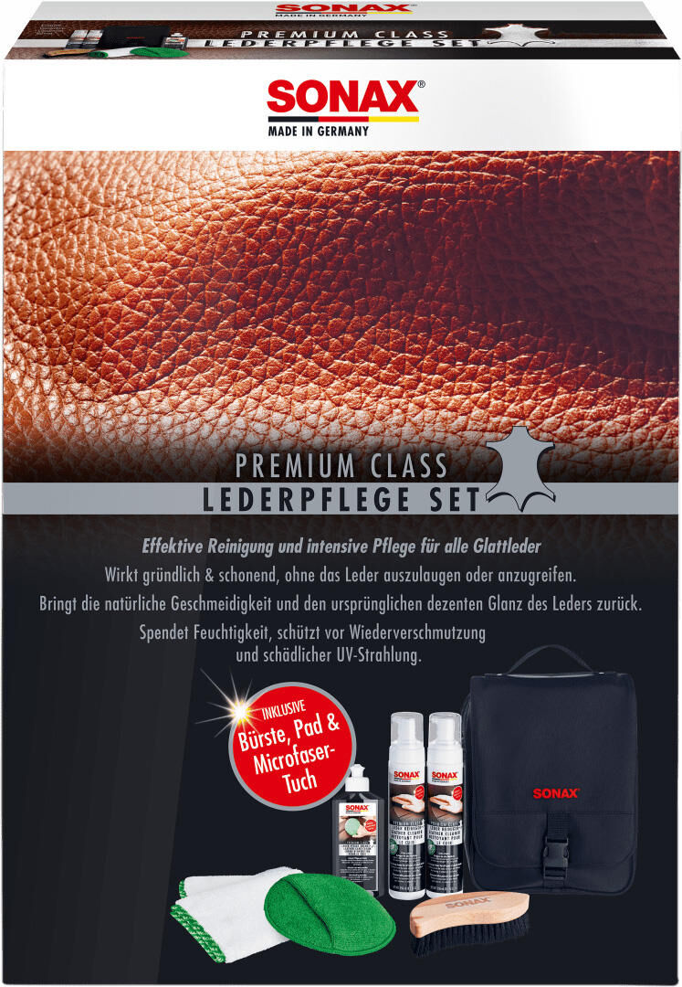 Sonax lederverzorgingsproduct premiumclass led care set premium class