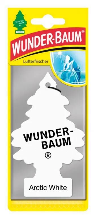 Wunder-baum lufterfrischer air freshener artic-white fragrance trees