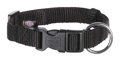Trixie halsband hond klassiek zwart