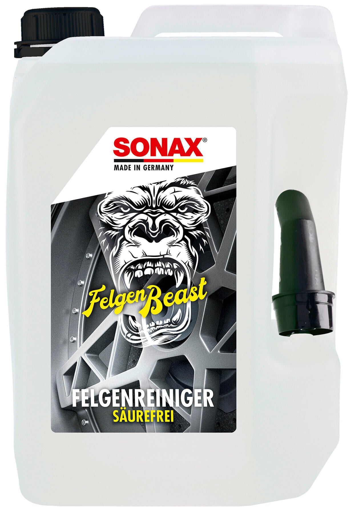 Sonax velgenreiniger rimbeast rim cleaners. felgenbeast 5l