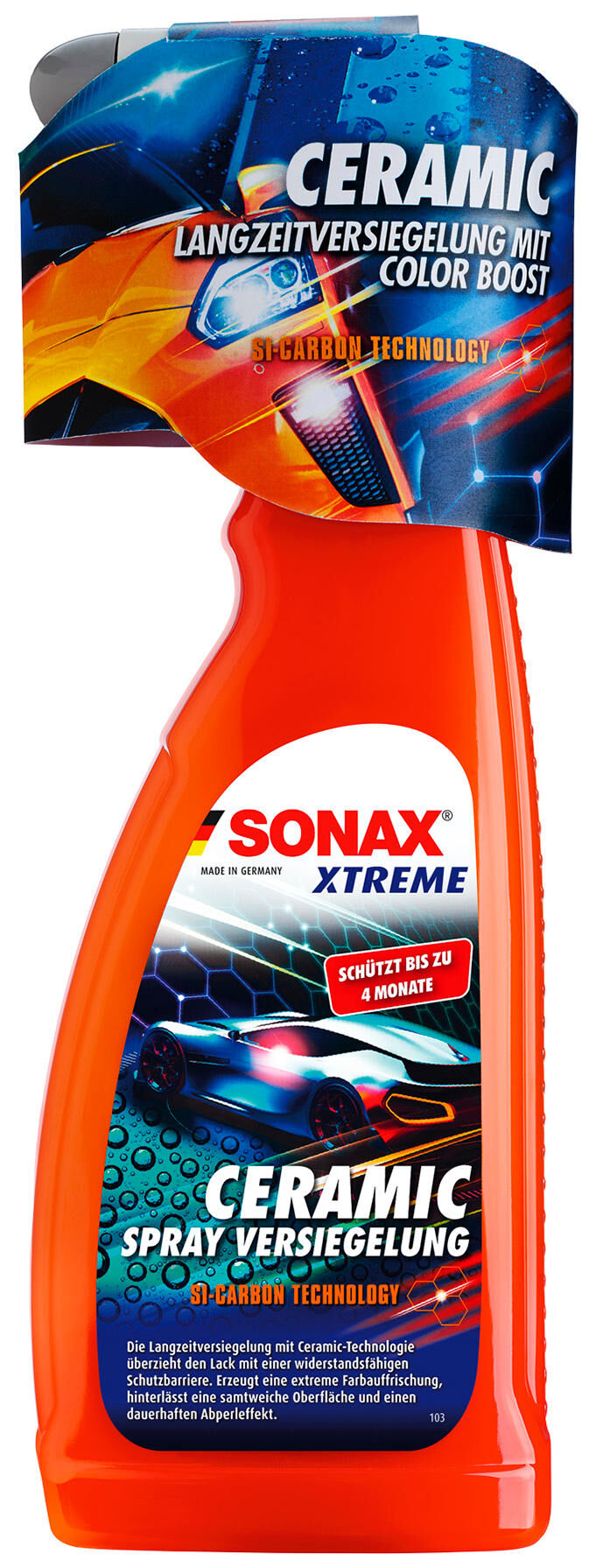 Sonax lakverzegeling ceramic paint sealant 750ml xtreme ceramic