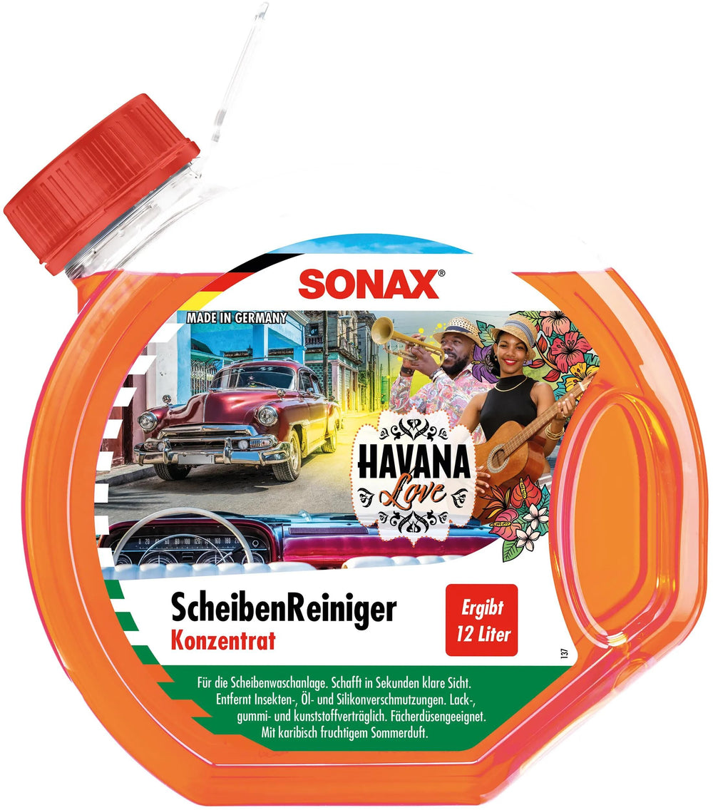 Sonax scheibenreiniger window cleaner 3l havana love