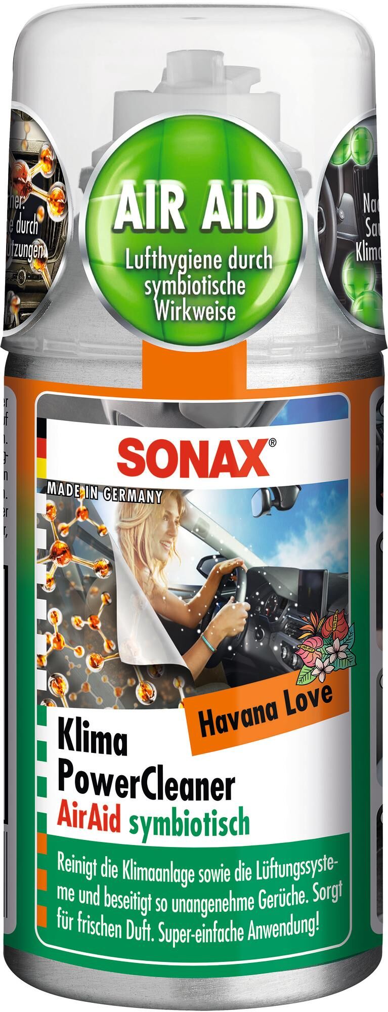 Sonax airco-reiniger klimapowercleaner airaid klimapowercleaner 100 ml havana love