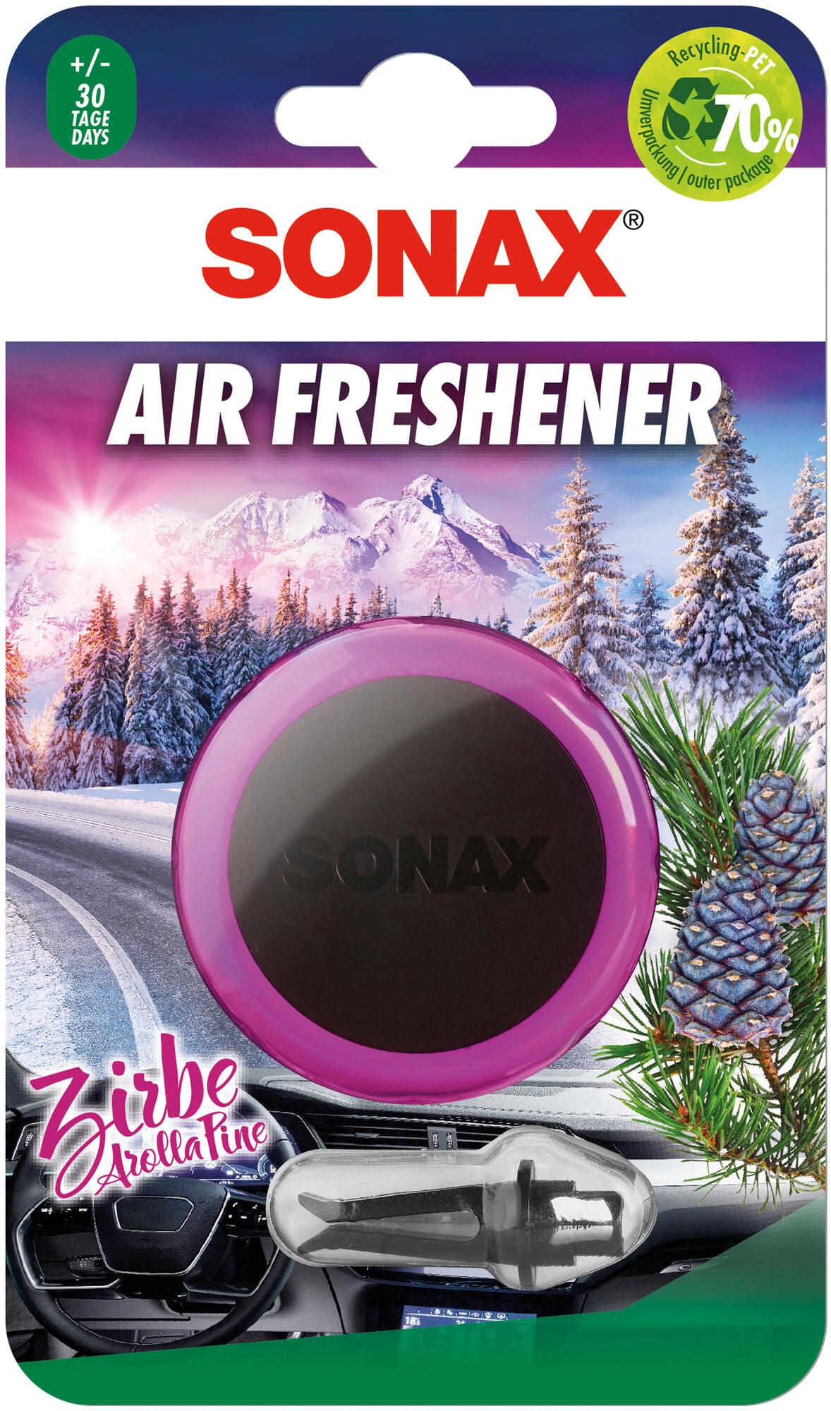 Sonax luchtverfrisser air freshener .