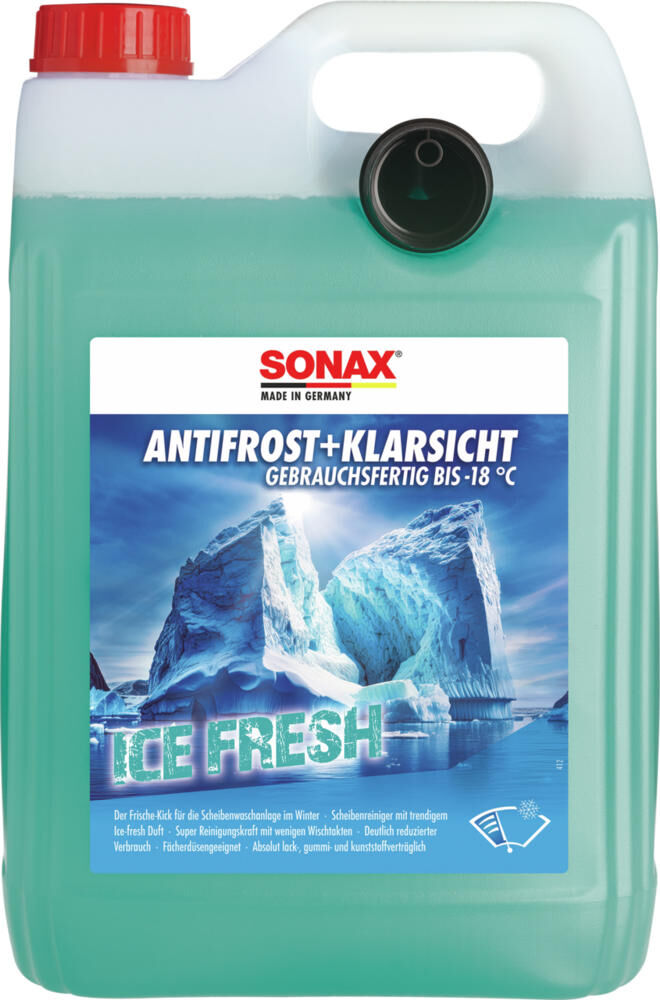 Sonax antivriesbescherming voorruit antifrost klarsicht antif.klarsicht 5 l -18c ice-fresh