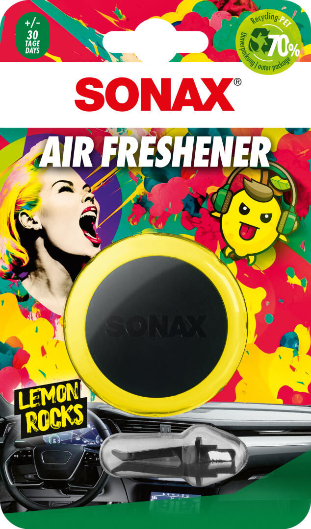 Sonax luchtverfrisser air freshener . air freshener lemon rocks