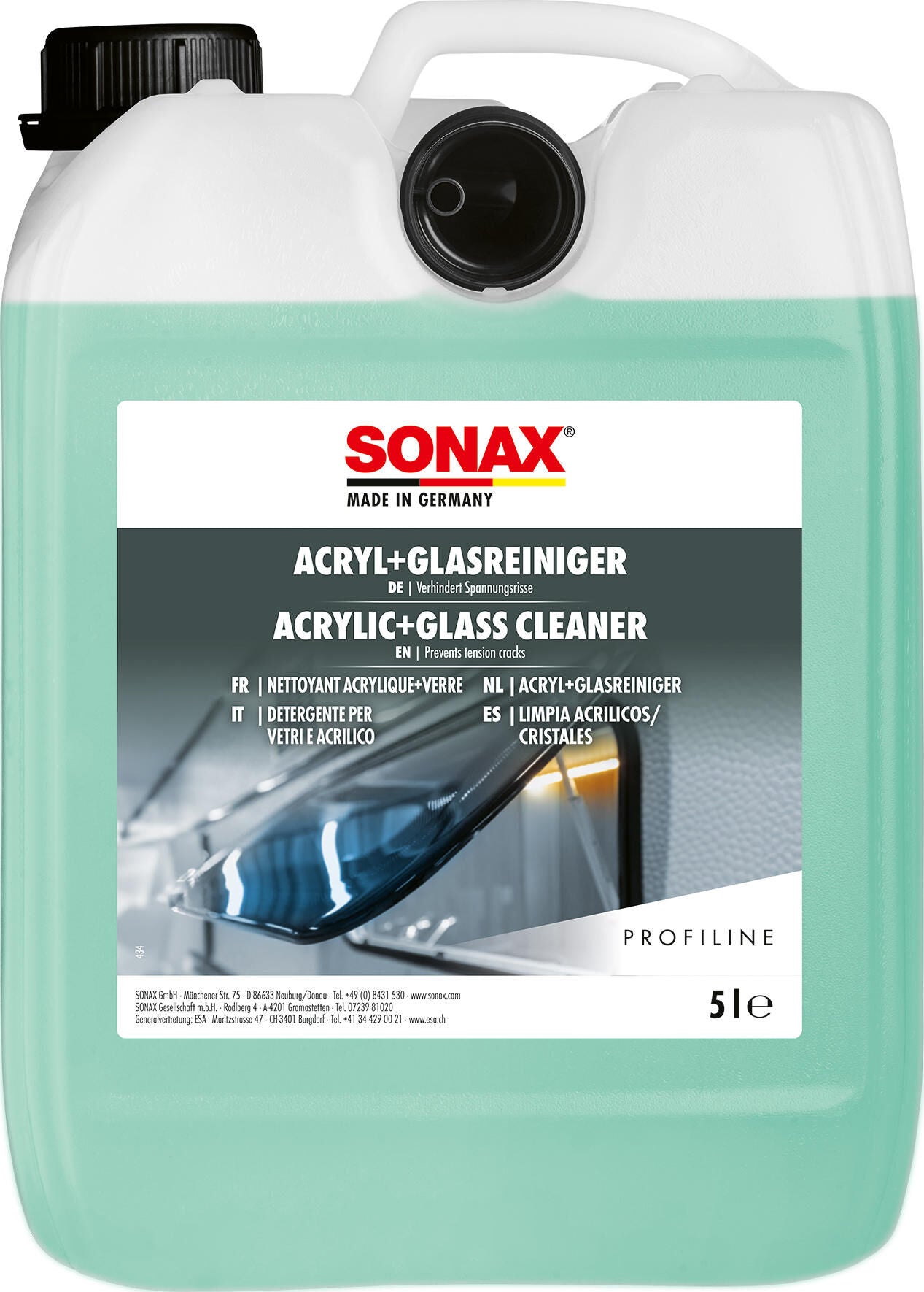 Sonax reiniger acryl+glas reiniger . acrylic+glass cleaner