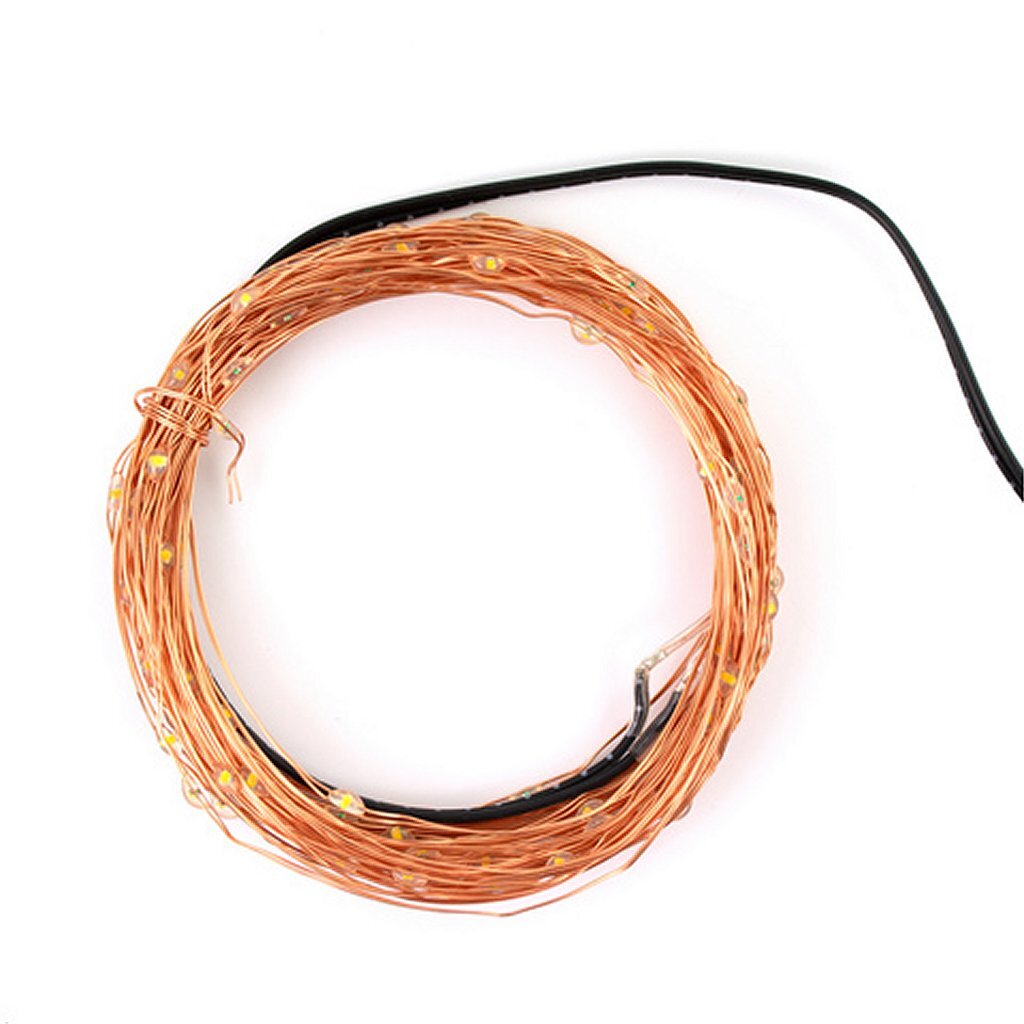 Westcott ac-cl10001 clauss led-lichtslinger 100 led #039;s 10 m warm wit