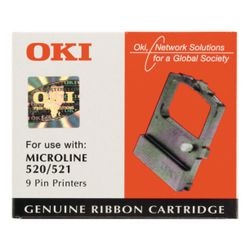 Printerlint oki ml520 521 nylon zwart