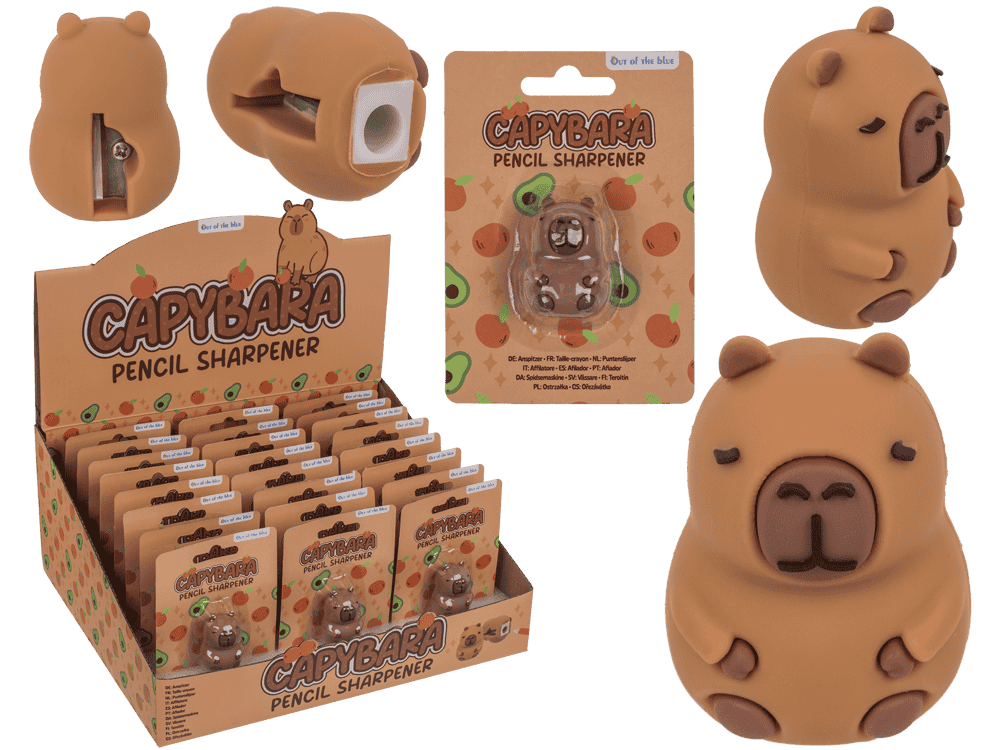 Dsp puntenslijper capybara op blister.