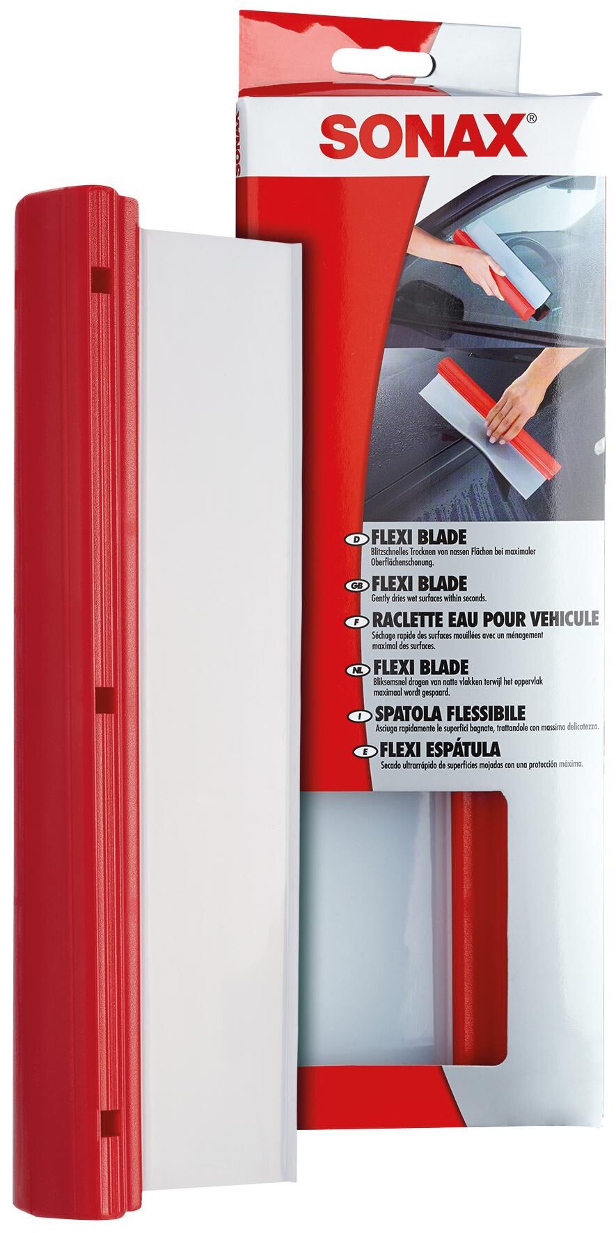 Sonax wateraftrekker flexiblade flexi-blade