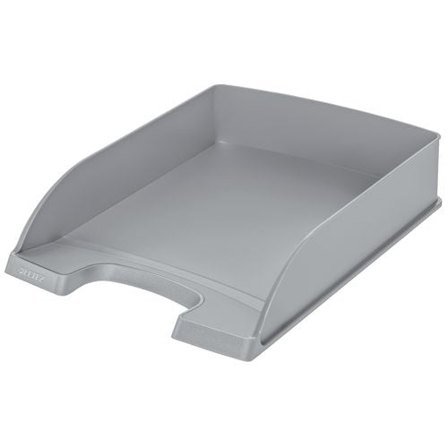 Leitz brievenbakje standaard plus 5227 polystyreen a4 34x24,5x5,8cm grijs