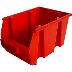 Magazijnbak viso spacy3r 4l 15 x 23,5 x 12,6 cm rood