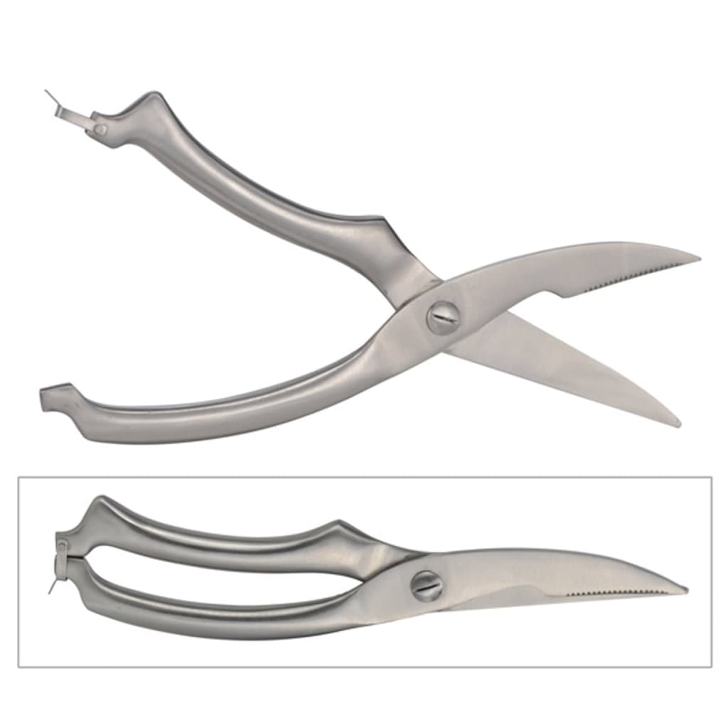 HI HI Gevogelteschaar 25 cm RVS