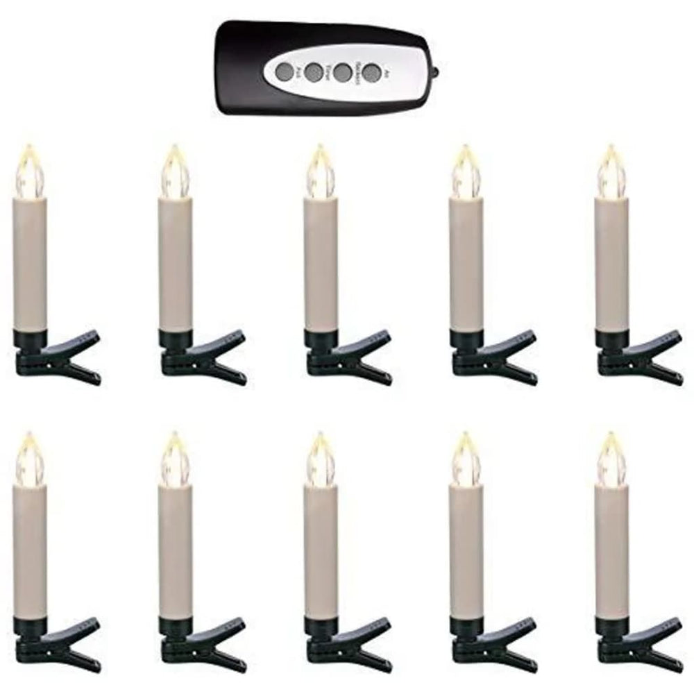 Hi minikaarsjes 20 st draadloos led met afstandsbediening