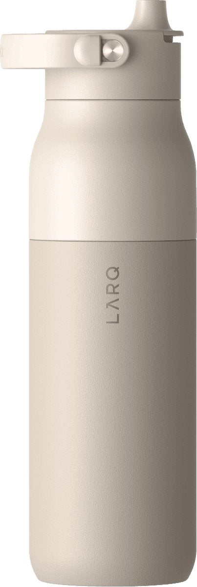 Larq purevis 2 dagelijks gebruik, fitness, wandelen, sporten 680 ml roestvrijstaal zand