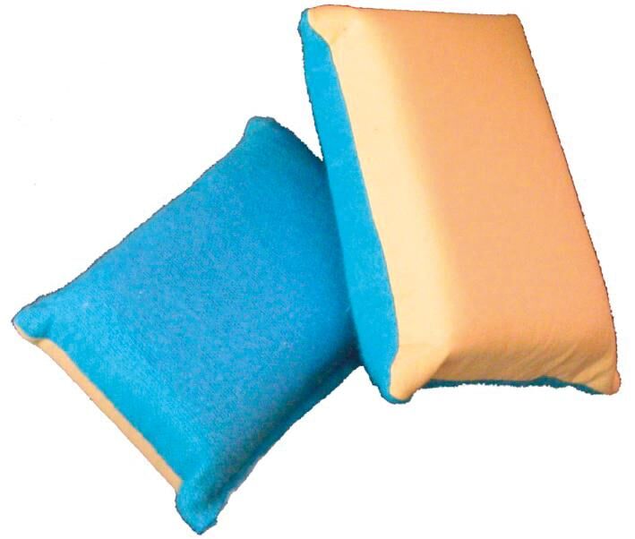 Hp hoogwaardige echt leder zemenspons imitation leather sponge duo winter