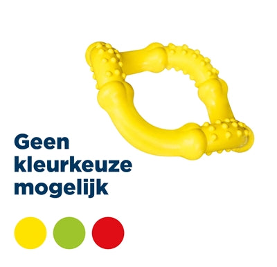 Trixie Aqua speelgoed natuurrubber golvende ring assorti