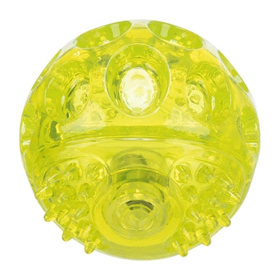Trixie knipperbal zonder geluid drijvend tpr assorti