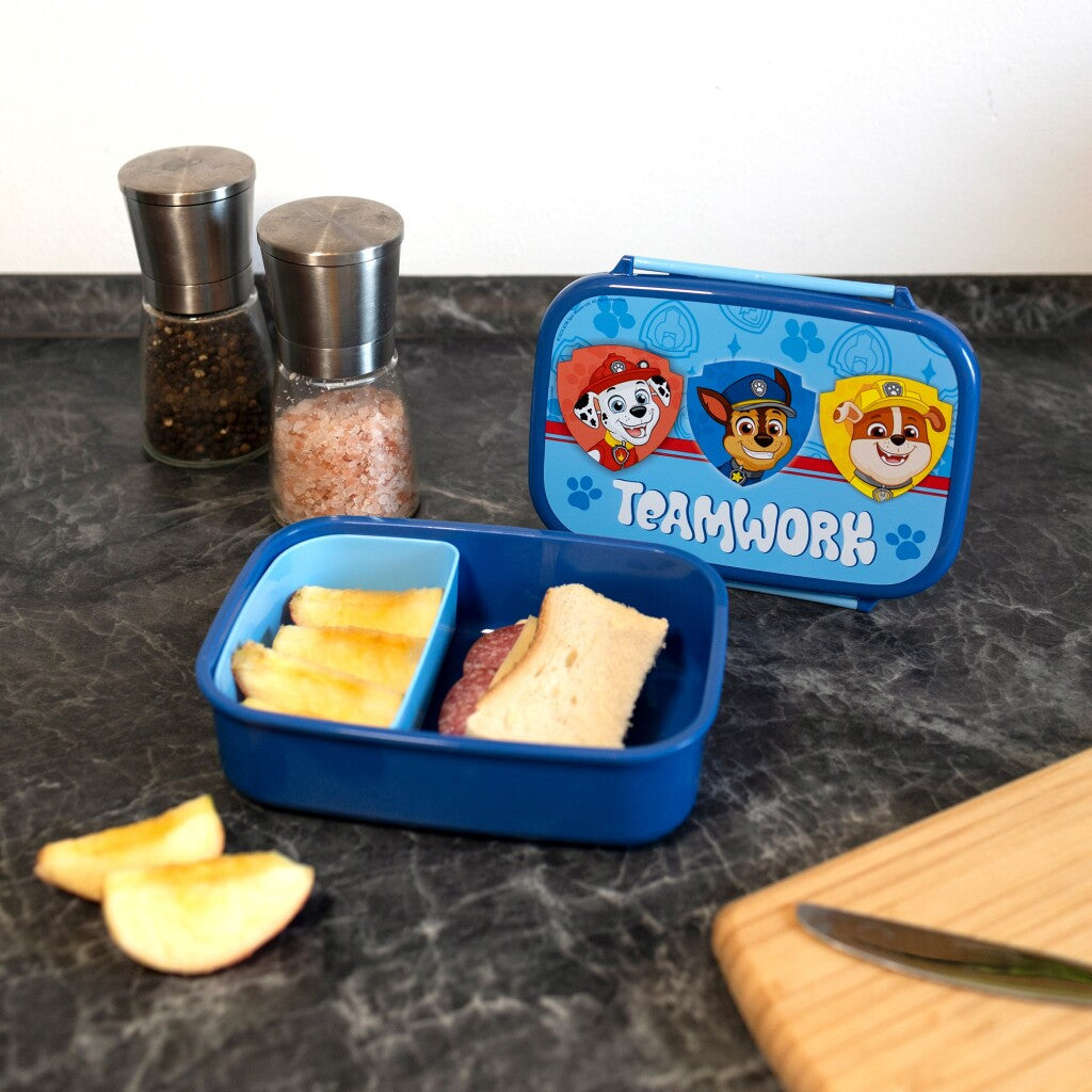 Paw patrol broodtrommel blauw
