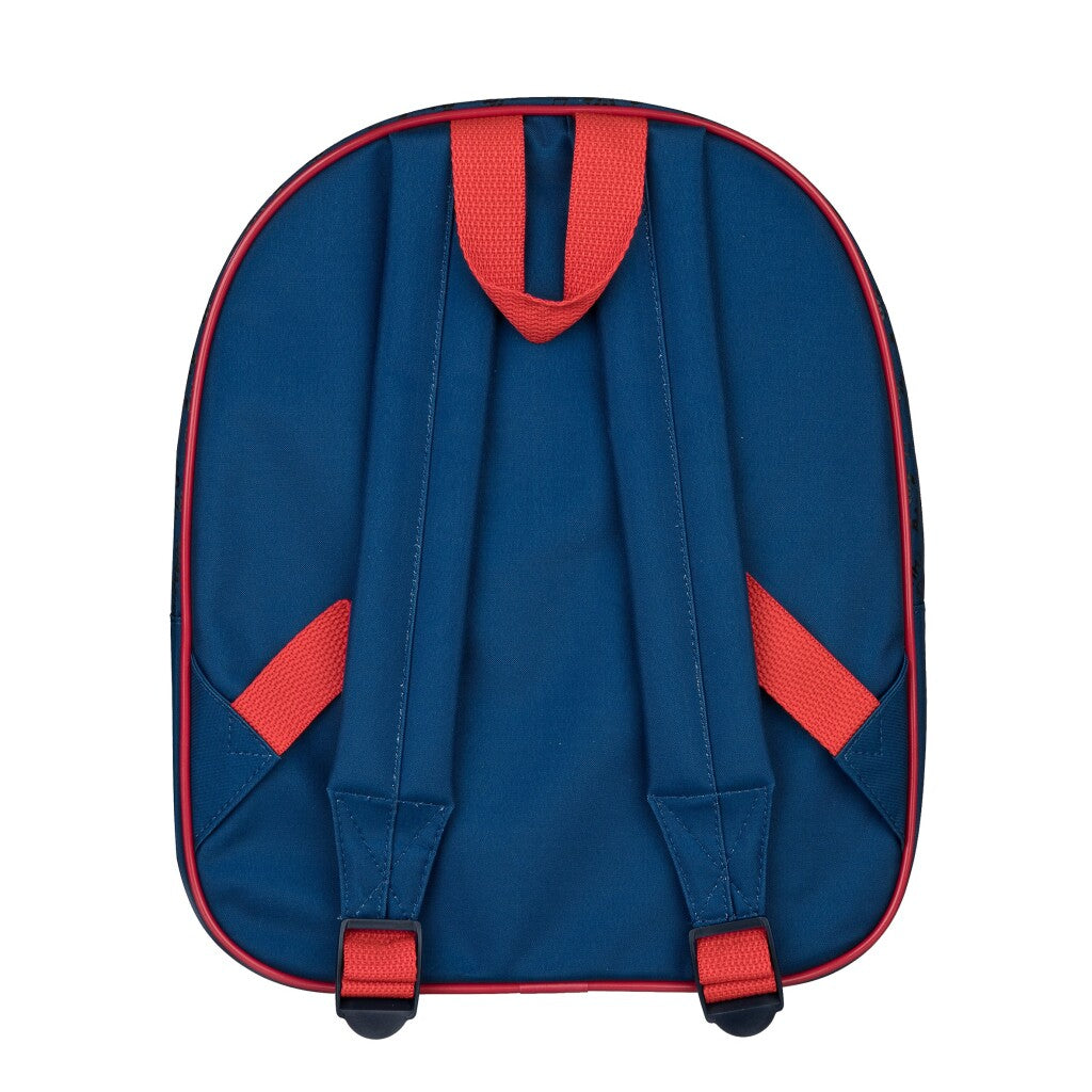 Undercover spiderman rugtas 30x25x10 cm blauw rood